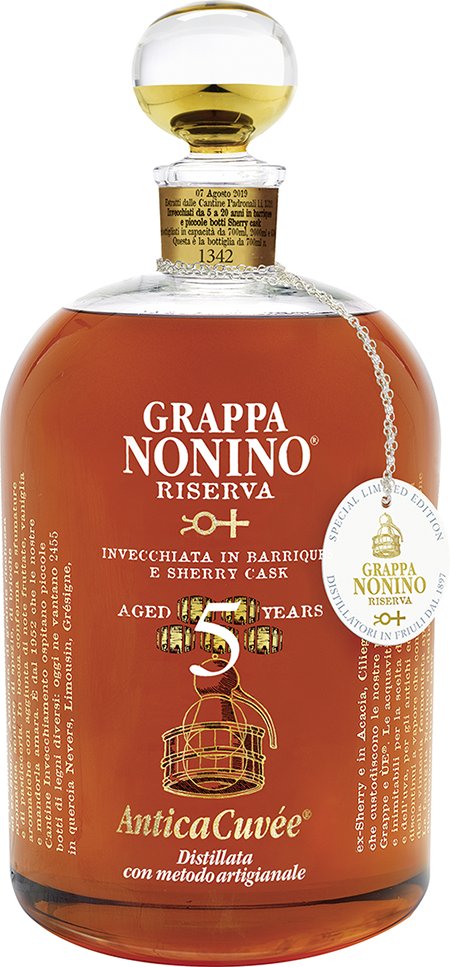 Nonino Imperiale Grappa Riserva Antica Cuvée 5 Years 43%v Nonino Imperiale Grappa Riserva Antica Cuvée 5 Years 43%v