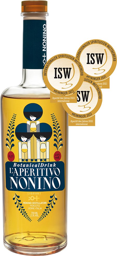 Nonino L'Aperitivo Nonino Botanical Drink 21%vol Nonino L'Aperitivo Nonino Botanical Drink 21%vol