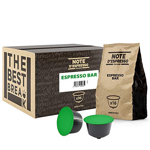 Note D'Espresso Espresso Bar Coffee Capsules Dolce Gusto Compatible 7g x 96 capsules von Note d'Espresso