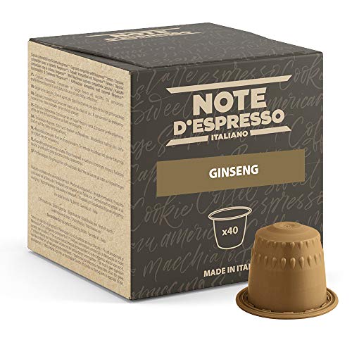 Note D'Espresso Instant soluble product Ginseng capsules 4.3g x 40 capsules von Note d'Espresso