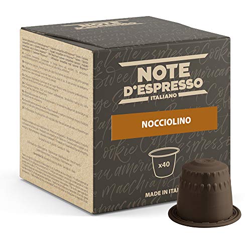 Note D'Espresso Instant soluble product Hazelnut capsules 7g x 40 capsules von Note d'Espresso