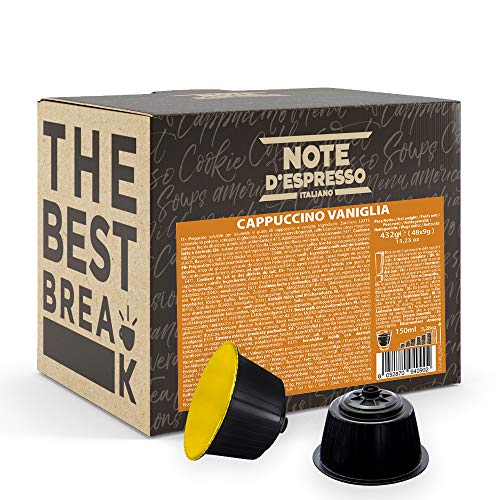 Note D'Espresso Instant soluble product Vanilla Cappuccino Capsules Dolce Gusto Compatible 9g x 48 capsules von Note d'Espresso