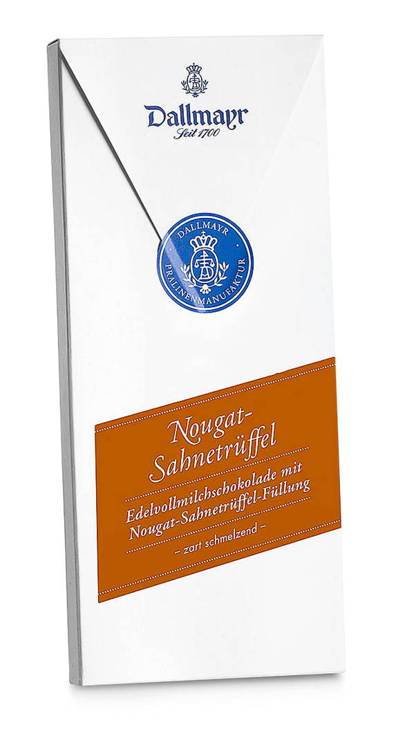 Nougat-Sahnetrüffel Schokolade Dallmayr von Dallmayr Pralinenmanufaktur