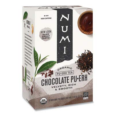 Numi Tea Organic Chocolate Pu-Erh - 16 Bag von Numi