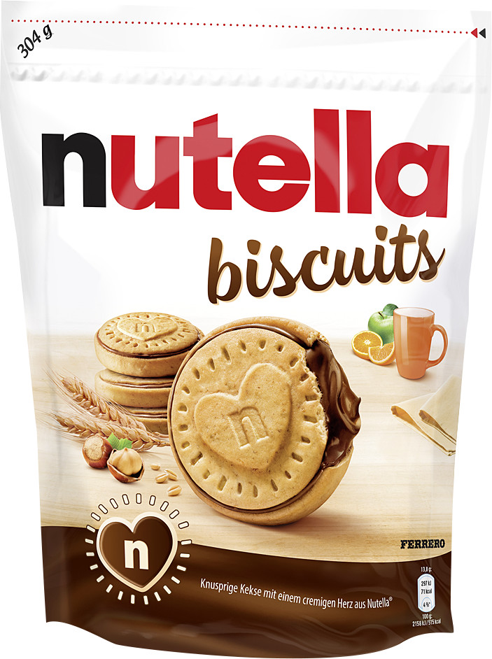 Ferrero Nutella Biscuits 304G Ferrero Nutella Biscuits 304G