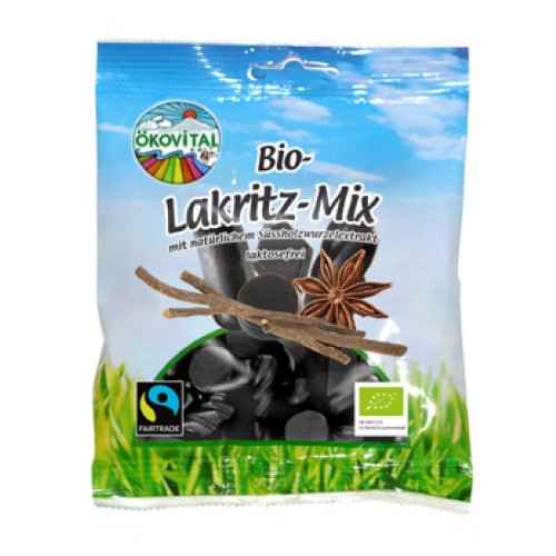 Georg Röner, Ökovital Lakritz-Mix (salzig) Fairtrade, 80g von Ökovital