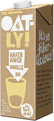 Oatly Bio OATLY Haferdrink Vanille mit Agavensirup u. Bourbon-Vanilleextrakt (6 x 1000 ml)