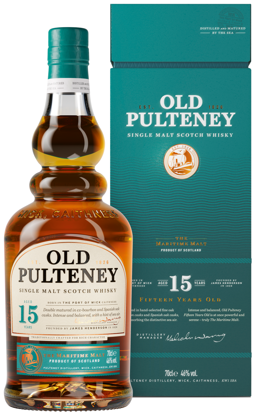 Old Pulteney 15 Years Old Single Malt Scotch Whisky Old Pulteney 15 Years Old Single Malt Scotch Whisky