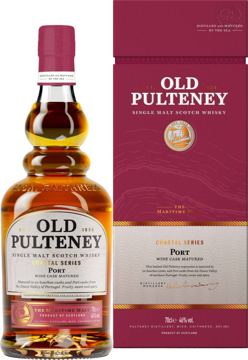 Old Pulteney Coastal Series Port Cask Single Malt Scotch Whisky