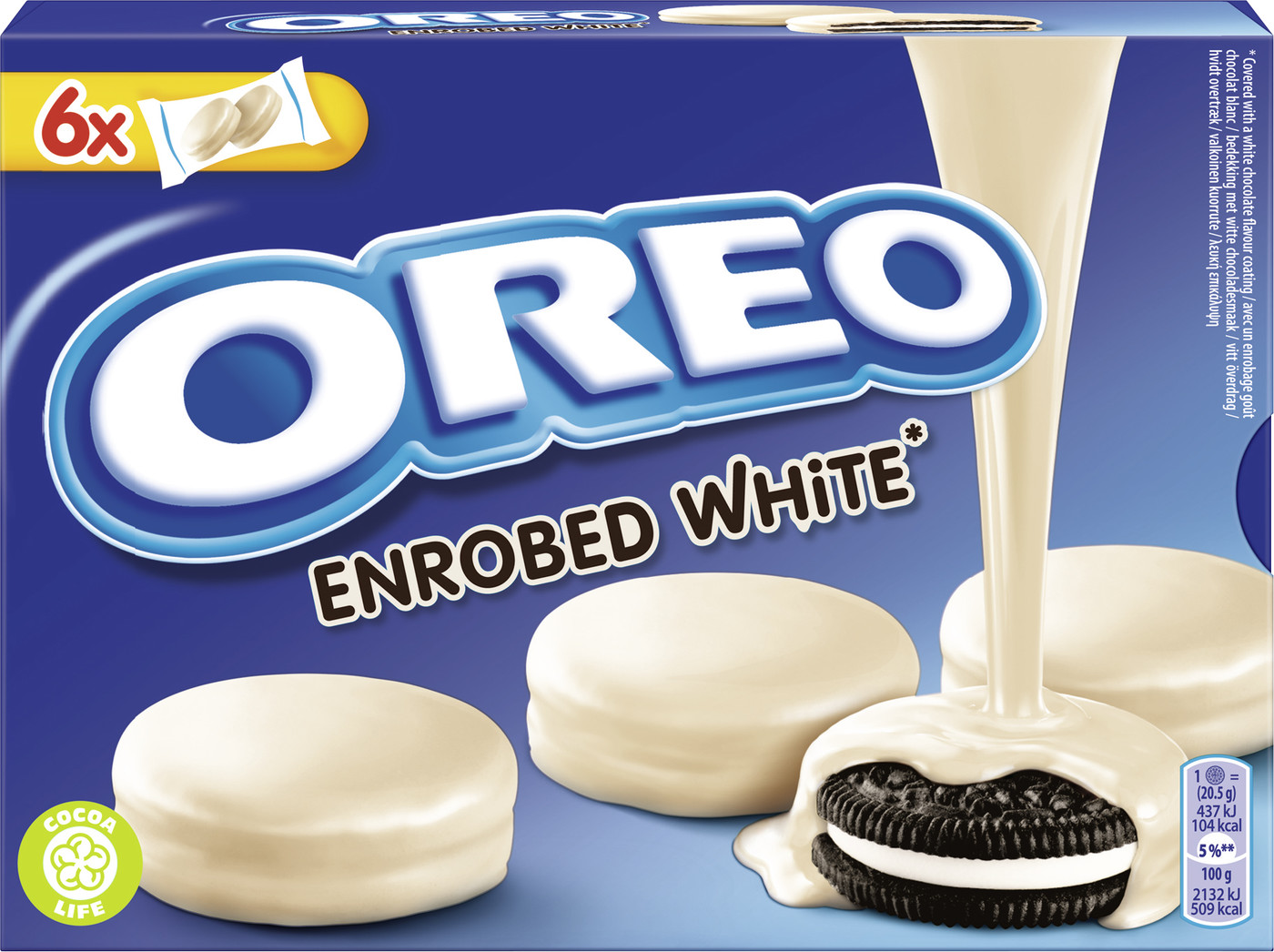 Oreo Enrobed White Kekse 246G