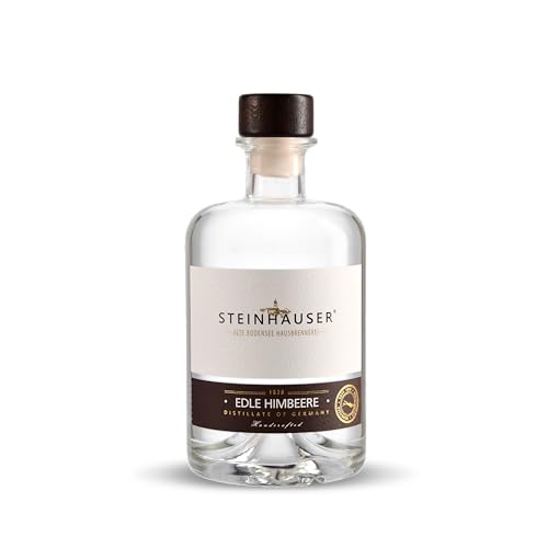 Steinhauser Edle Himbeere 40% vol. 500ml | Himbeergeist vom Bodensee | fein und mild im Geschmack von Steinhauser