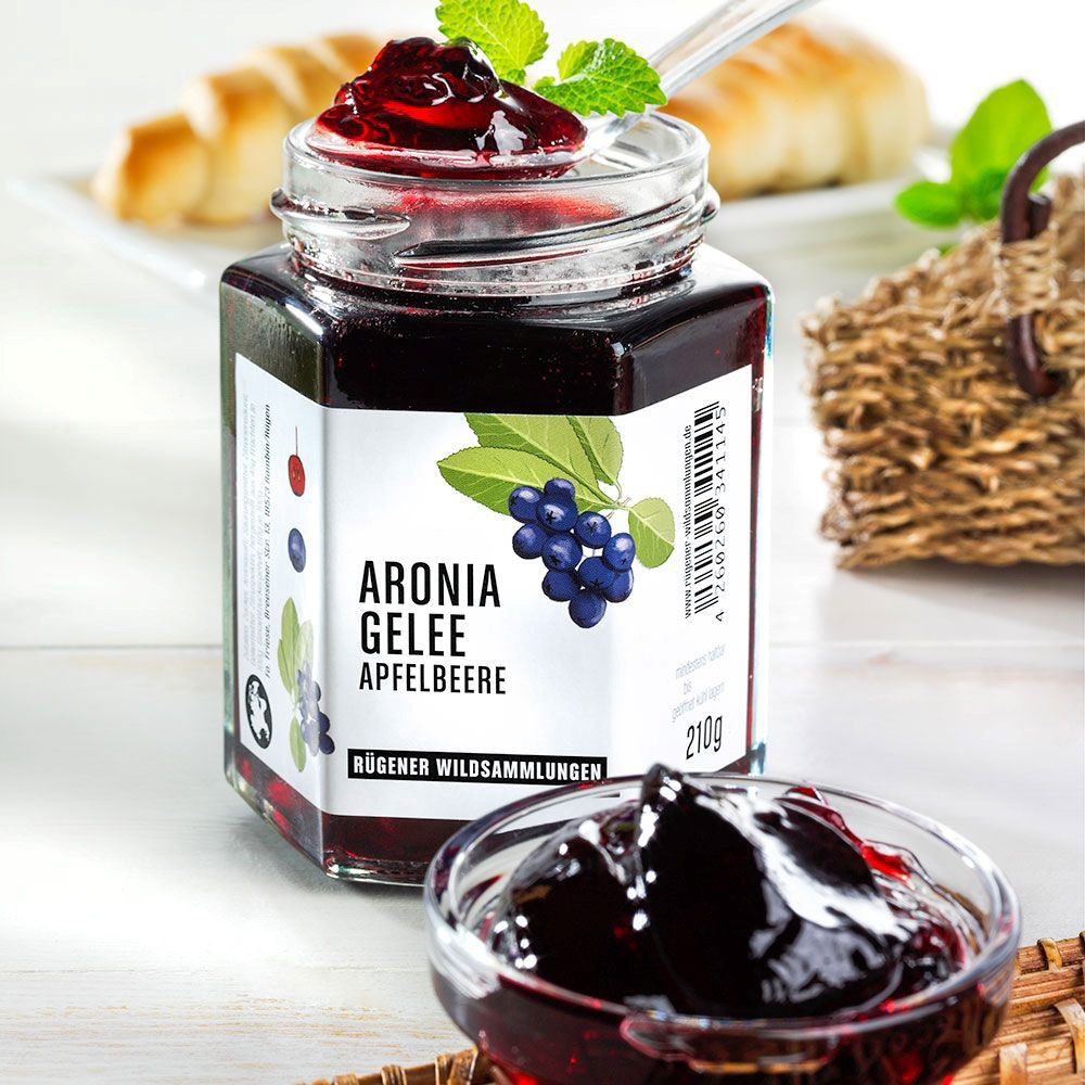 Original Aronia Gelee von Rügener Wildsammlungen