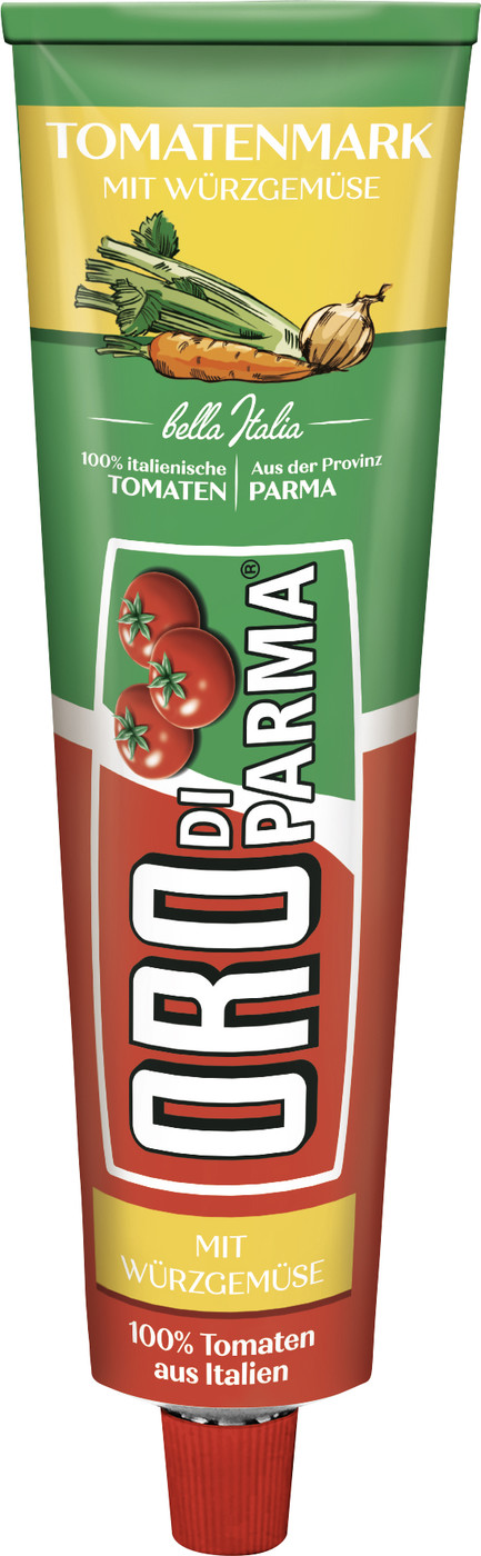 Oro di Parma Tomatenmark mit Würzgemüse 200G Oro di Parma Tomatenmark mit Würzgemüse 200G