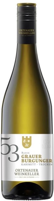 Ortenauer Weinkeller Baden Grauer Burgunder Kabinett trocken 0,75L Ortenauer Weinkeller Baden Grauer Burgunder Kabinett trocken 0,75L