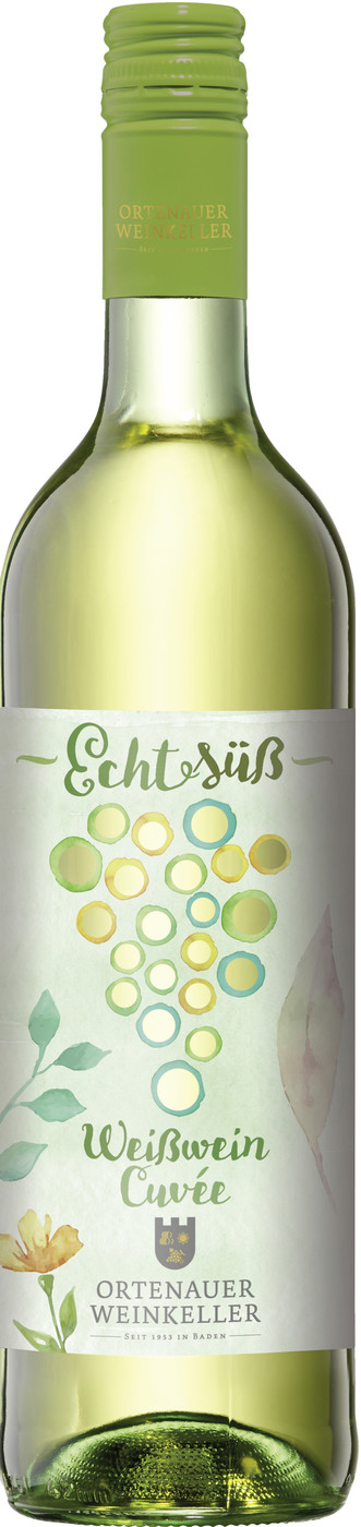 Ortenauer Weinkeller Echt Süß Weißwein Cuvée 0,75L Ortenauer Weinkeller Echt Süß Weißwein Cuvée 0,75L