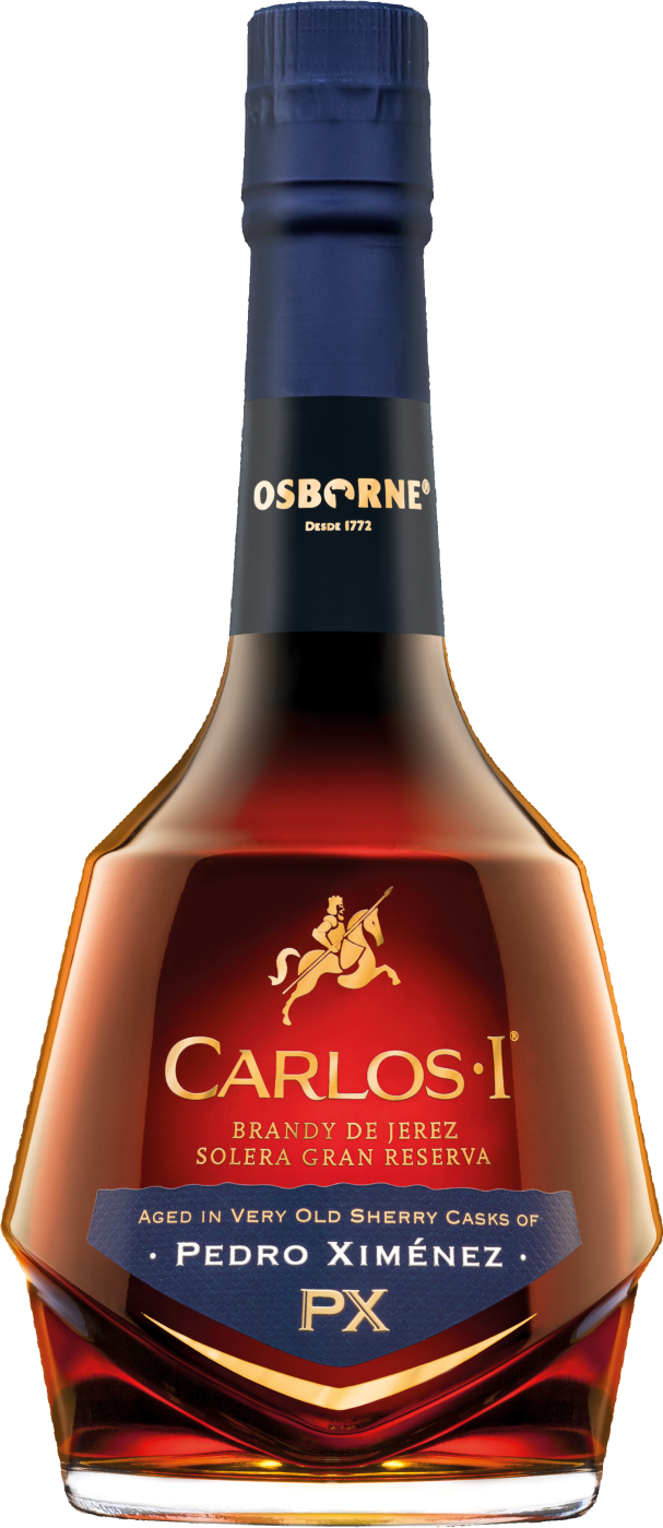 Osborne Carlos I Pedro Ximénez Brandy de Jerez Gran Reserva Osborne Carlos I Pedro Ximénez Brandy de Jerez Gran Reserva