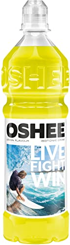 Oshee Isotonic Drink 750 ml, Zitrone, Vitamin B3, B6, B7, Multipack von OSHEE