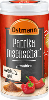 Ostmann Paprika rosenscharf gemahlen 35G Ostmann Paprika rosenscharf gemahlen 35G
