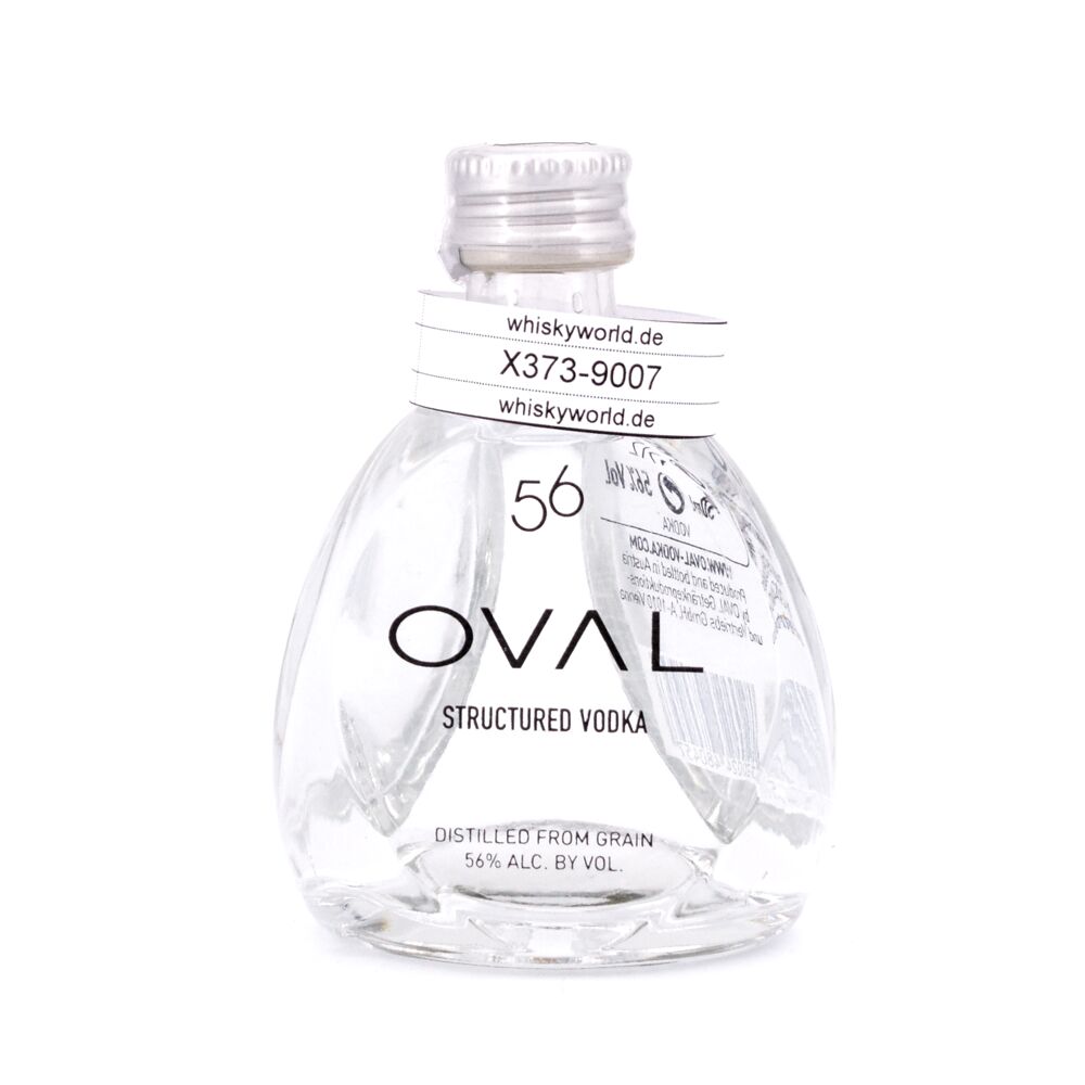 Oval 56 Structured Vodka Miniatur 0,050 L/ 56.0% vol