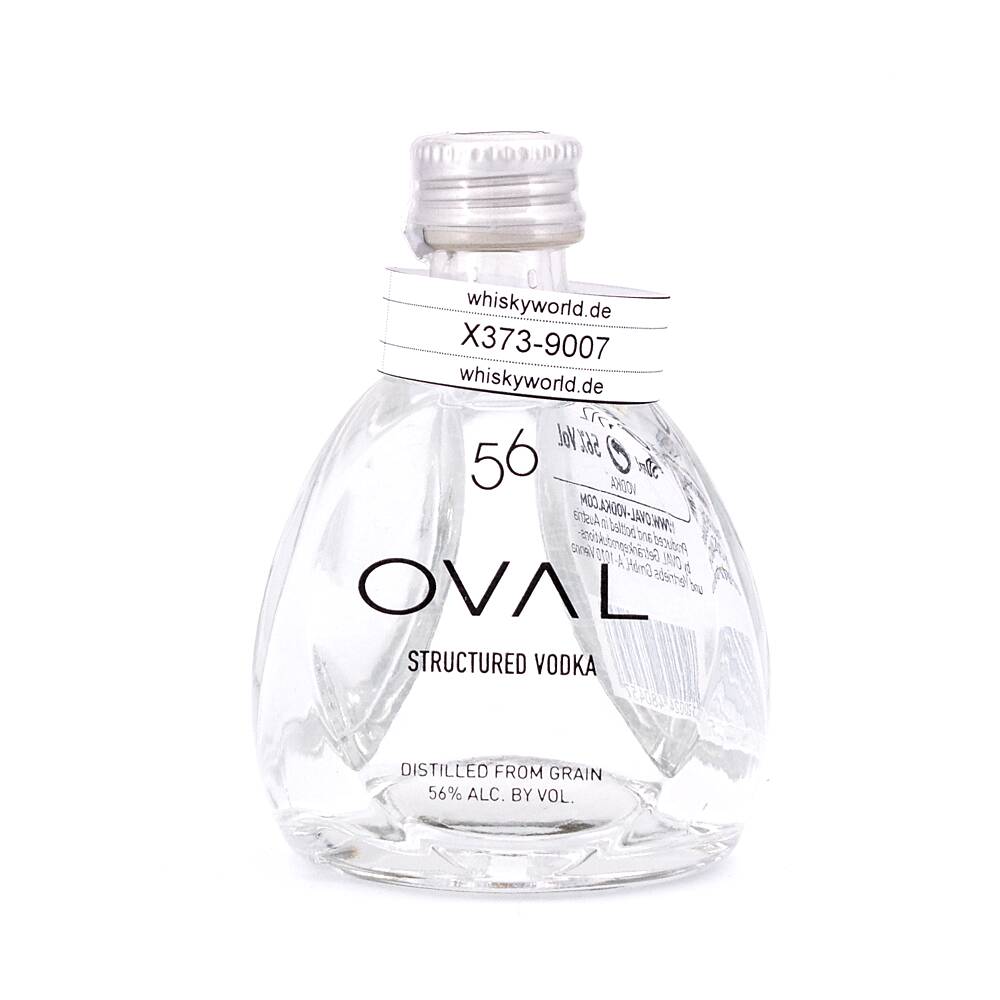 Oval 56 Structured Vodka Miniatur 0,050 L/ 56.0% vol Oval 56 Structured Vodka Miniatur 0,050 L/ 56.0% vol