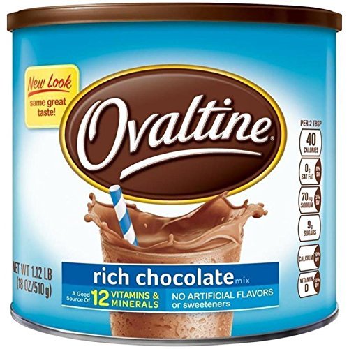 Ovaltine Nutritional Drink, Rich Chocolate, 1.12 lb von Ovaltine