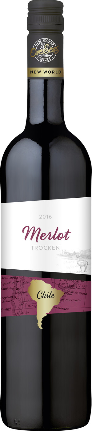 OverSeas Chile Merlot Rotwein 0,75L OverSeas Chile Merlot Rotwein 0,75L