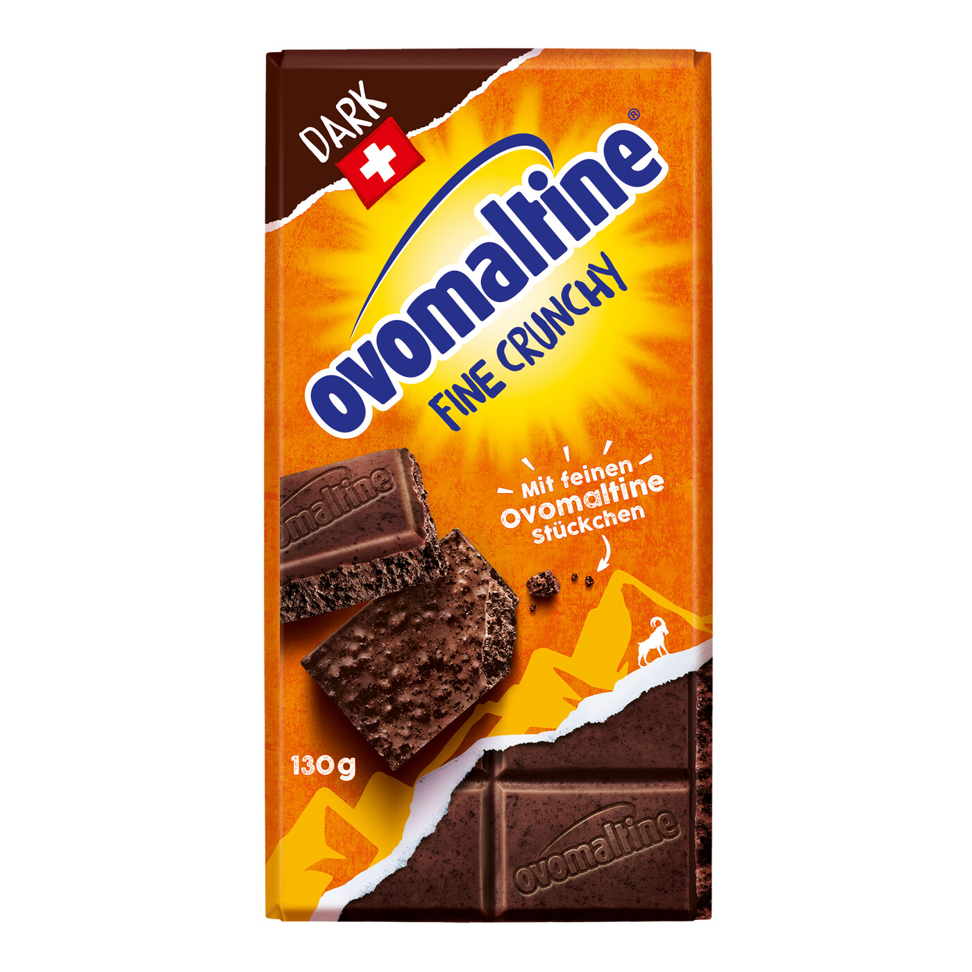 Ovomaltine Fine Crunchy Dark 130G Ovomaltine Fine Crunchy Dark 130G