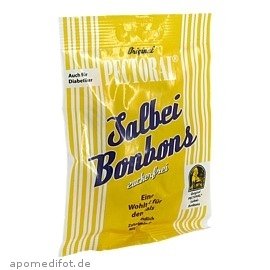 PECTORAL Salbei Bonbons zuckerfrei PECTORAL Salbei Bonbons zuckerfrei