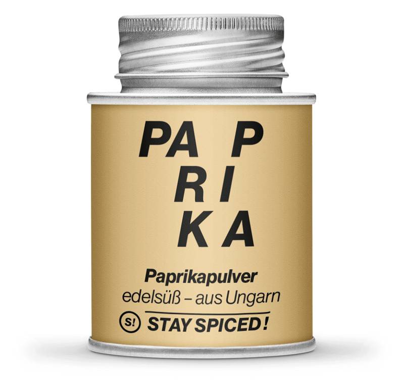 Paprika edelsüß - original ungarisch, 170ml Schraubdose
