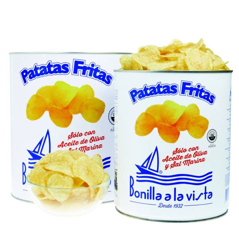 Patatas Fritas mit Olivenöl und Meersalz von Epagal, S.L.