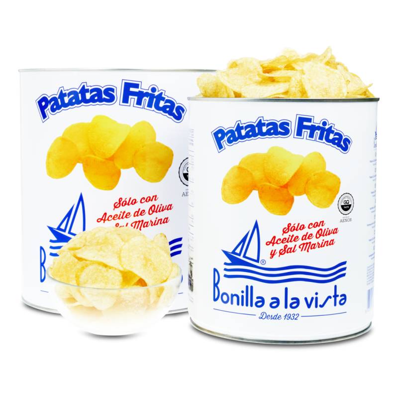 Patatas Fritas mit Olivenöl und Meersalz von Epagal, S.L.