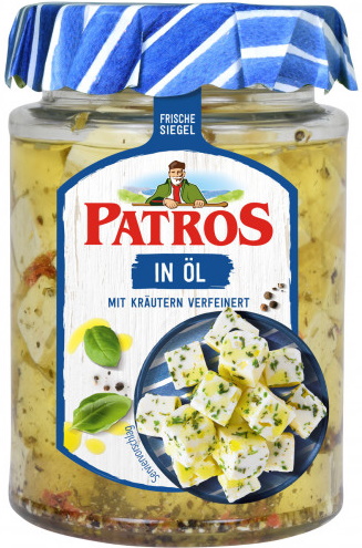 Patros Fetakäse in Öl 300G