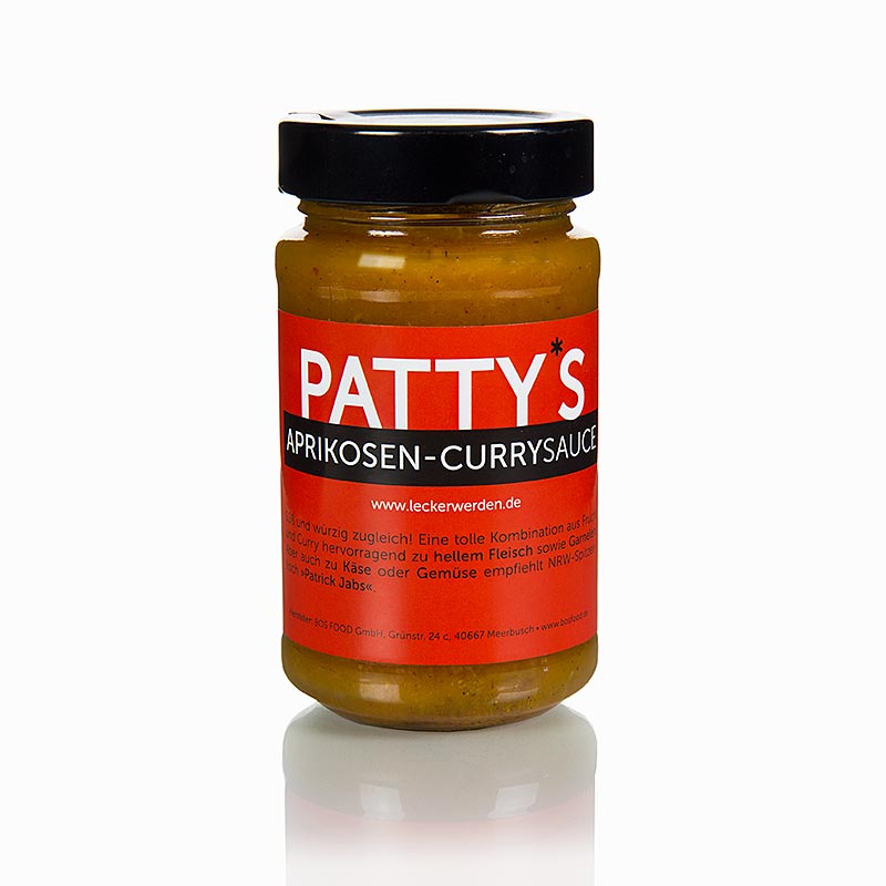 Pattys Aprikosen-Currysauce, kreiert von Patrick Jabs, 225 ml