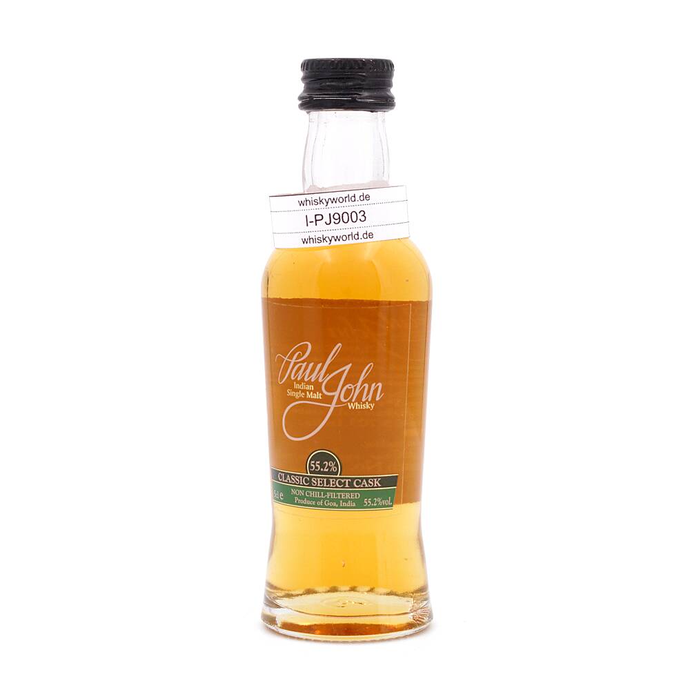 Paul John Classic Select Cask Miniatur 0,050 L/ 55.2% vol