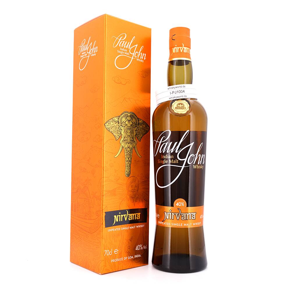 Paul John Nirvana Unpeated 0,70 L/ 40.0% vol Paul John Nirvana Unpeated 0,70 L/ 40.0% vol