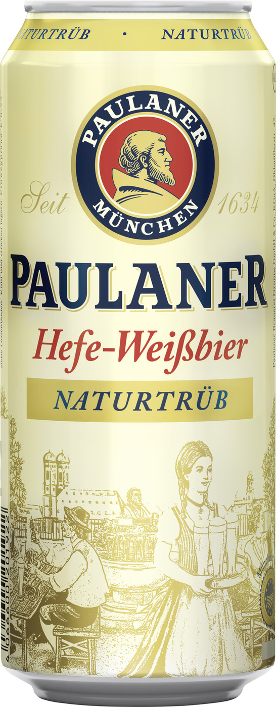 Paulaner Hefeweißbier naturtrüb 0,5l