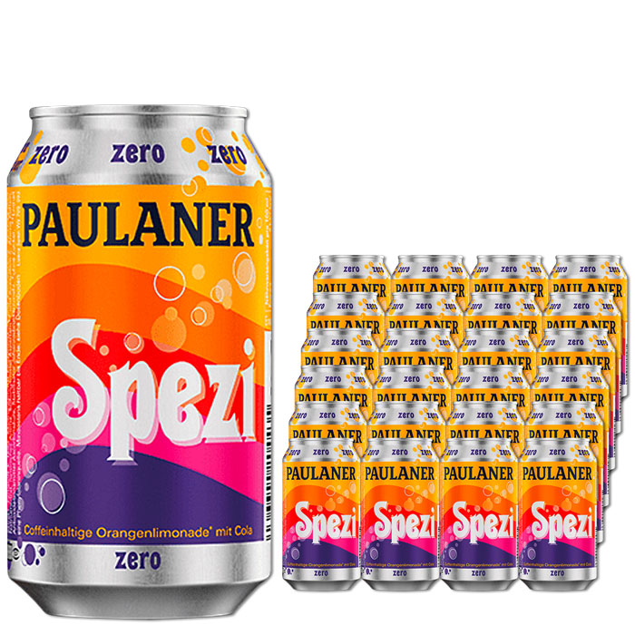 Paulaner Spezi Zero 24x0,33L Paulaner Spezi Zero 24x0,33L