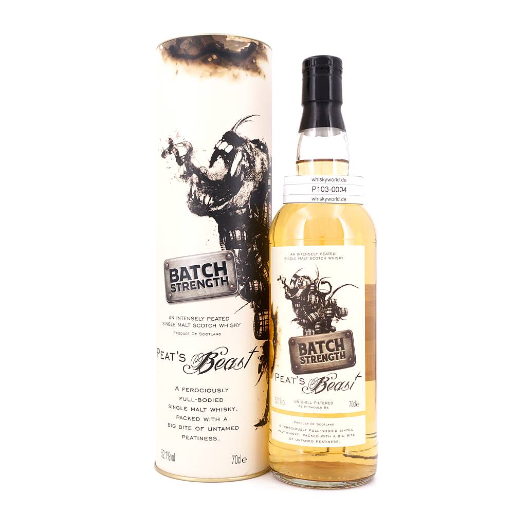 Peat's Beast Ltd. Cask Strength 0,70 L/ 52.1% vol Peat's Beast Ltd. Cask Strength 0,70 L/ 52.1% vol