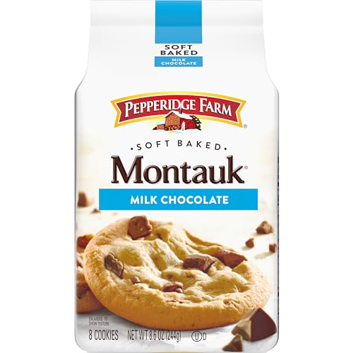 Pepperidge Farm, Montauk, weich gebacken, Kekse, Milchschokolade, 244 ml Beutel Pepperidge Farm, Montauk, weich gebacken, Kekse, Milchschokolade, 244 ml Beutel