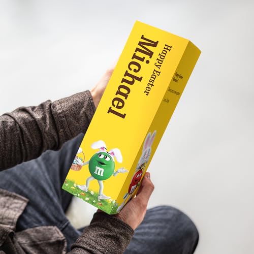 M&M'S Geschenkbox personalisiert mit Name und Botschaft – Mit persönlicher Nachricht, Designs für Geburtstag, Liebe oder allgemein, M&M'S Schokolade Geschenk mit 3 Säckchen von your surprise