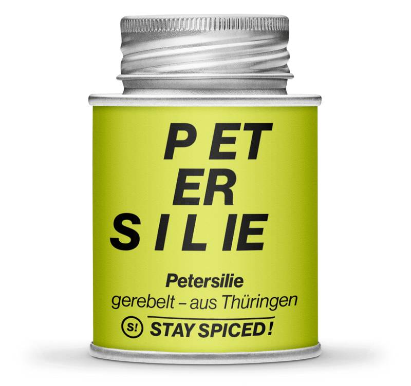 Petersilie gerebelt - original Thüringer, 170ml Schraubdose