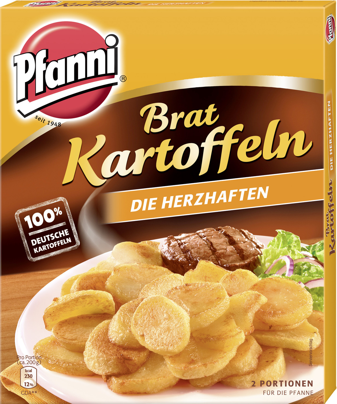 Pfanni Bratkartoffeln Die Herzhaften 400G Pfanni Bratkartoffeln Die Herzhaften 400G
