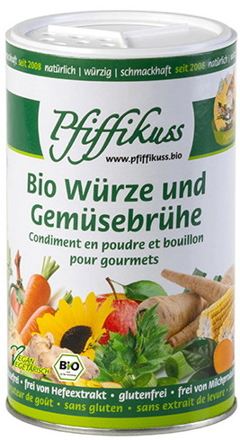 Pfiffikus Bio Würze und Gemüsebrühe 250G Pfiffikus Bio Würze und Gemüsebrühe 250G