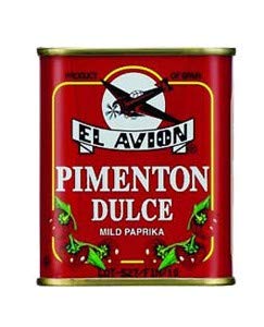 Pimenton Dulce - Süßes Paprikapulver (Dose 75g) von El Avion