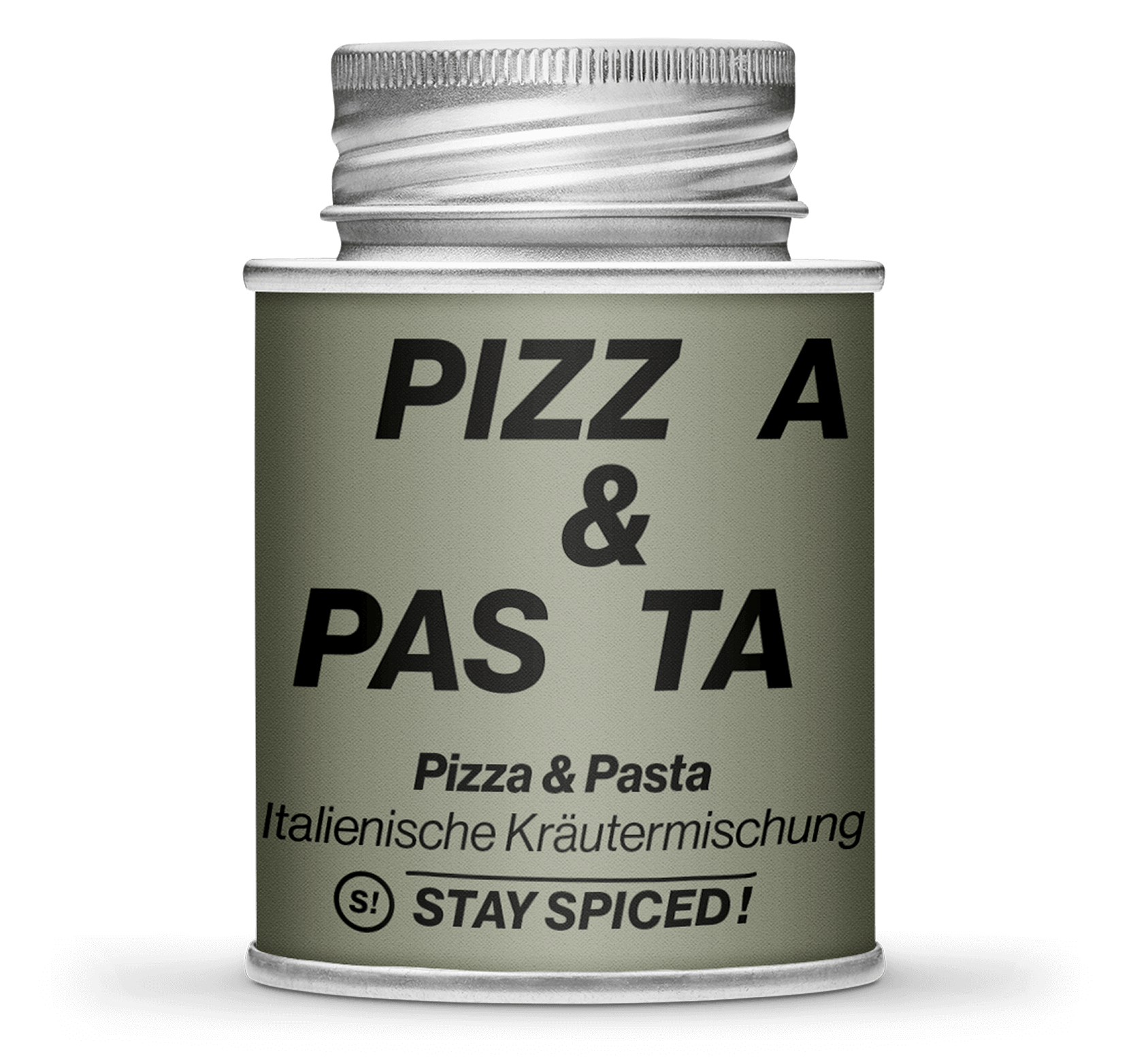 Pizza & Pasta Kräuter, 170ml Schraubdose Pizza & Pasta Kräuter, 170ml Schraubdose
