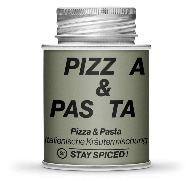 Pizza & Pasta Kräuter, 170ml Schraubdose