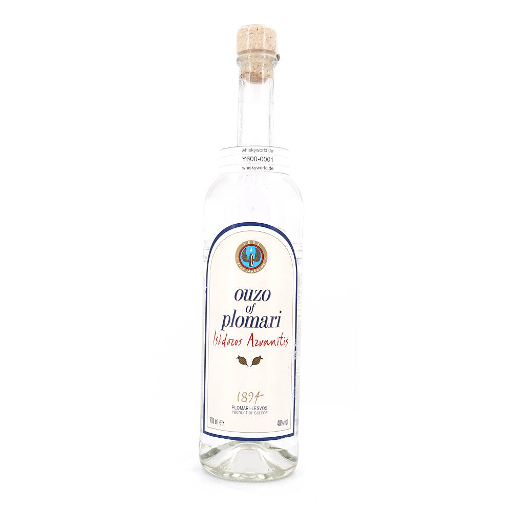 Plomari Ouzo of Plomari Isidozos Azvanitis 0,70 L/ 40.0% vol Plomari Ouzo of Plomari Isidozos Azvanitis 0,70 L/ 40.0% vol