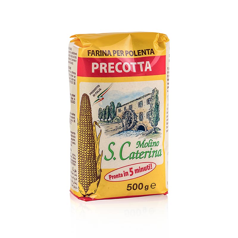 Polenta - Quick-Polenta Precotta, Maisgrieß, vorgekocht, 500 g