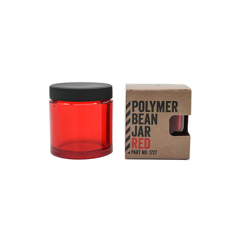Polymer Bohnenbehälter Rot