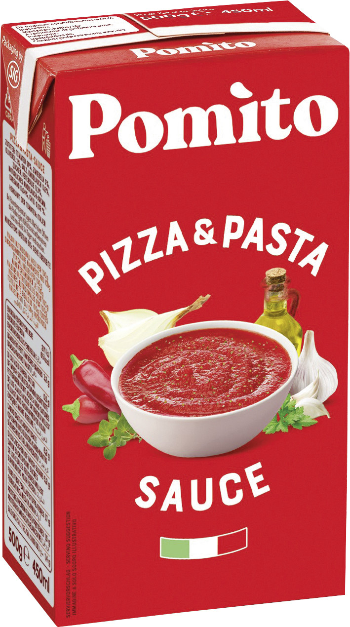 Pomito Pizza & Pasta Sauce 500G